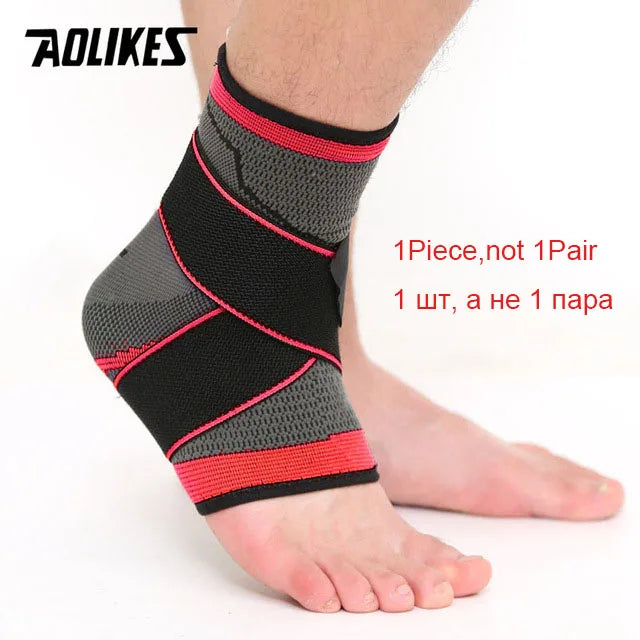 1 Piece Red Aolikes Ankle Brace - Fitness & Exercise - Active Originals