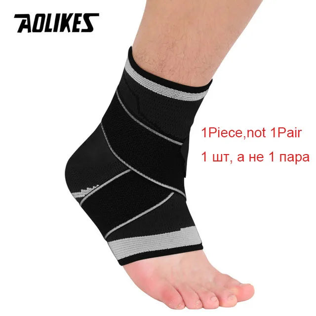 1 Piece Black Aolikes Ankle Brace - Fitness & Exercise - Active Originals