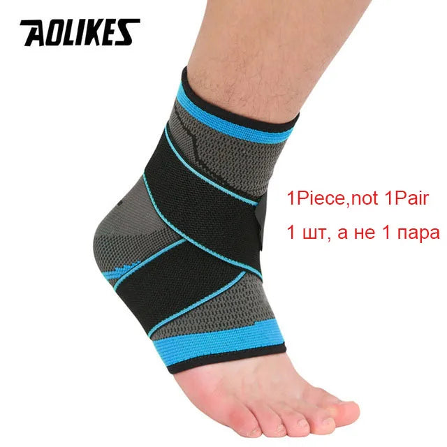 1 Piece Blue Aolikes Ankle Brace - Fitness & Exercise - Active Originals