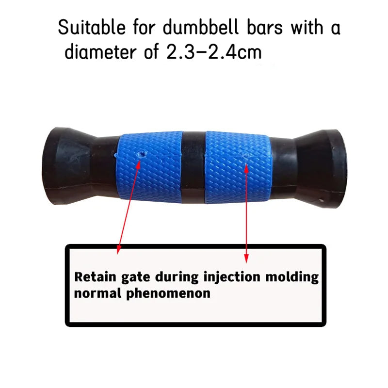 Diameter 2.3-2.4cm Dumbbell Bar Handle Grip - Fitness & Exercise - Active Originals