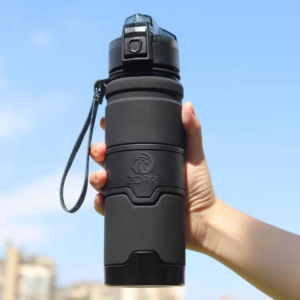 BPA Free Plastic Water Bottle For Sports 400/500/700/1000ml Portable Leak-proof Drinkware Outdoor Gym Bottle Bicycle Bottle