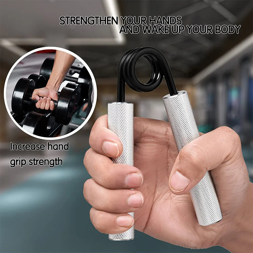 Metal Grip Strength Trainer 50-350LB Hand Gripper Exerciser Set Wrist Forearm Fitness Equipment Home Gy Hand Grip Strengthener