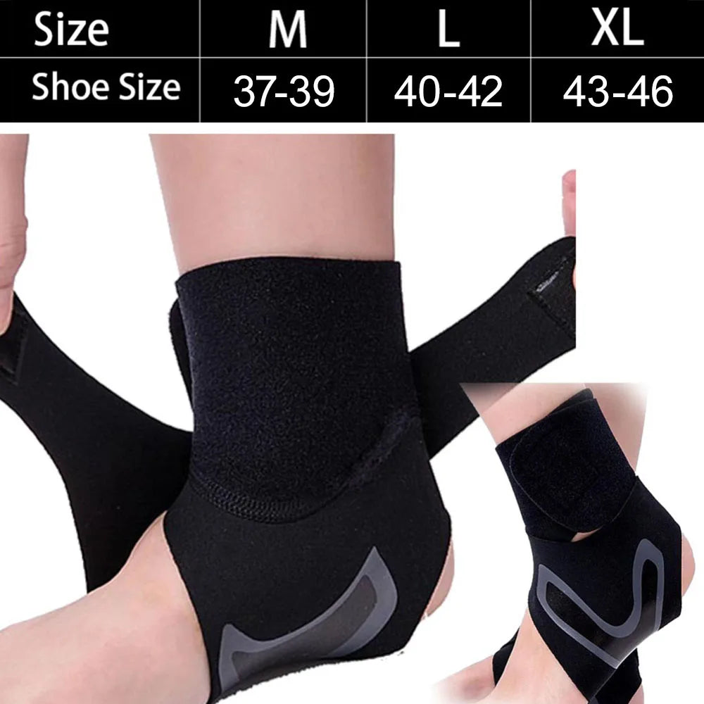 Sizes of Compression Ankle Brace - Fitness & Exercise - Active Originals