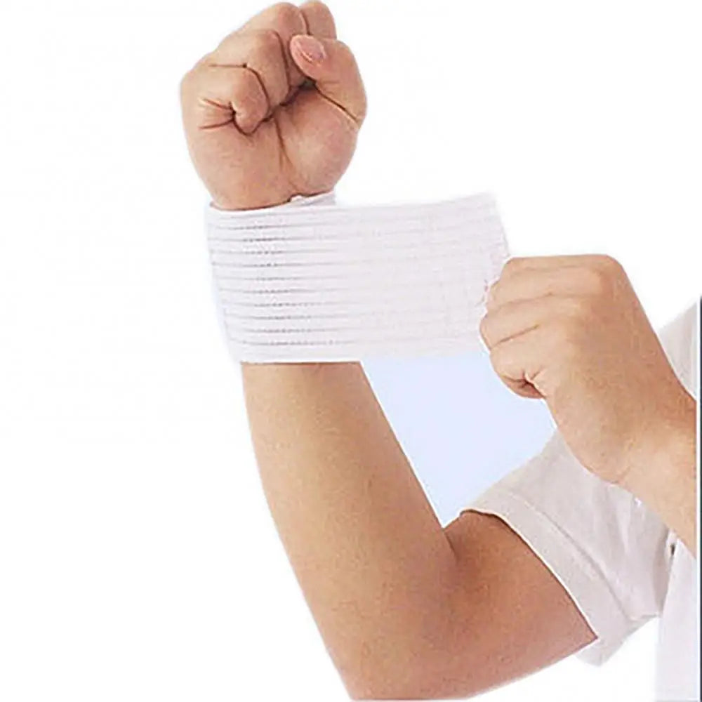 White Adjustable Wrist Wraps - Fitness & Exercise - Active Originals