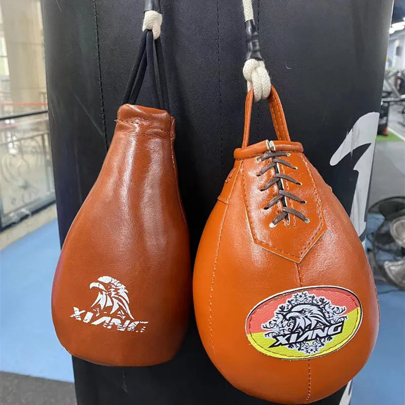 Professional Boxing Pendulum Training Sandbag Solid Suspended Dodge Training Reflex Ball Boxing Agility Workout Equipment