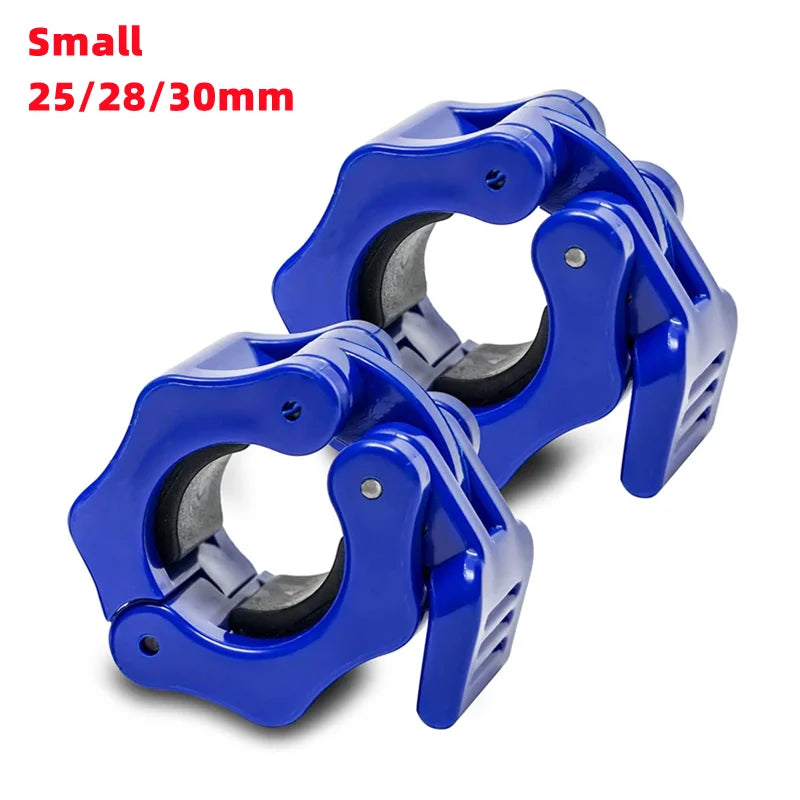 Blue Small Quick Release Barbell Clips - Fitness & Exercise - Active Originals