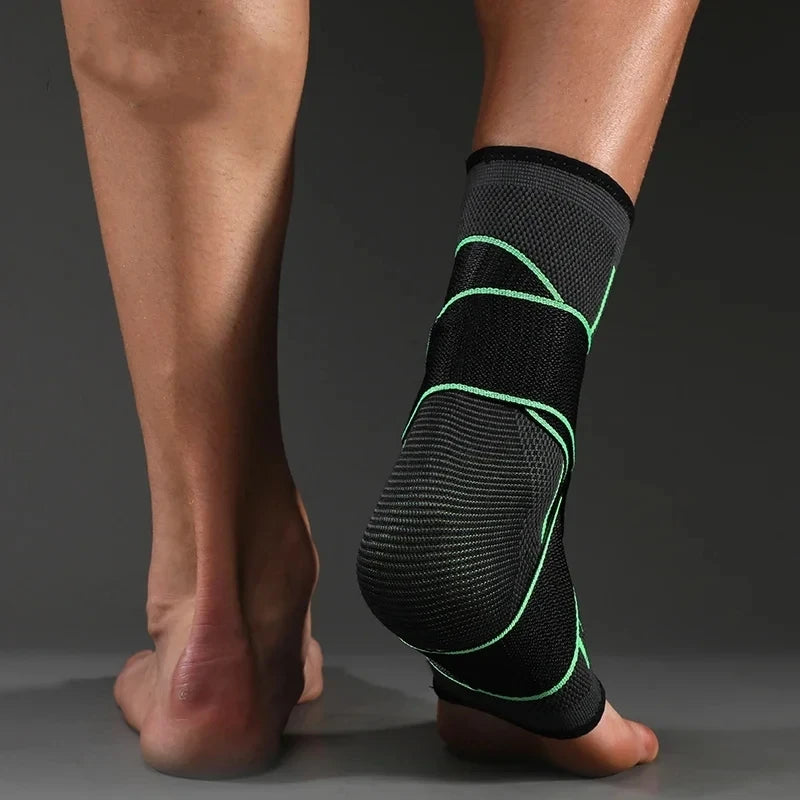 Green Adjustable Ankle Brace - Fitness & Exercise - Active Originals