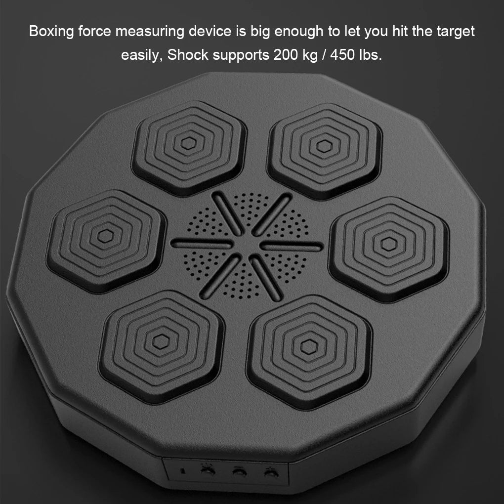 Electronic Punching Target Smart Wall Target LED Boxing Training Goal Intelligent Music Boxing Machine Pad Fitness Equipment