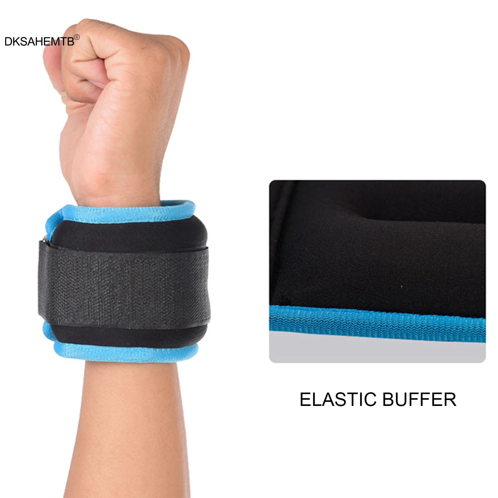 Elastic Buffer Premium Wrist & Ankle Straps - Fitness & Exercise - Active Originals 