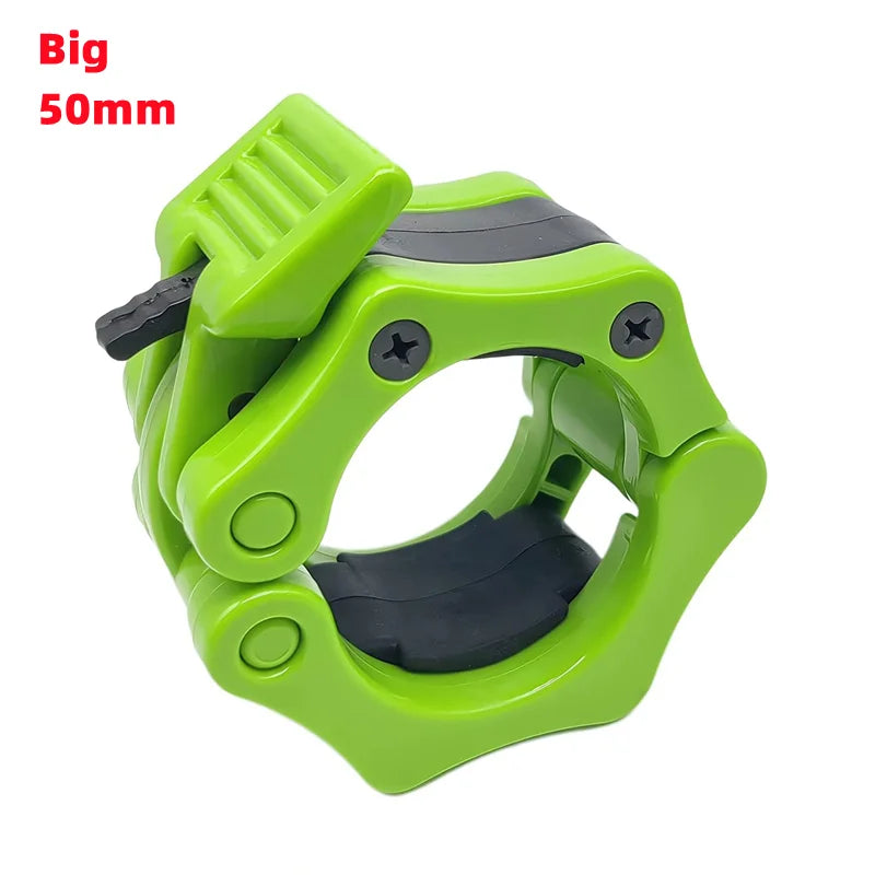 Big Green Quick Release Barbell Clips - Fitness & Exercise - Active Originals