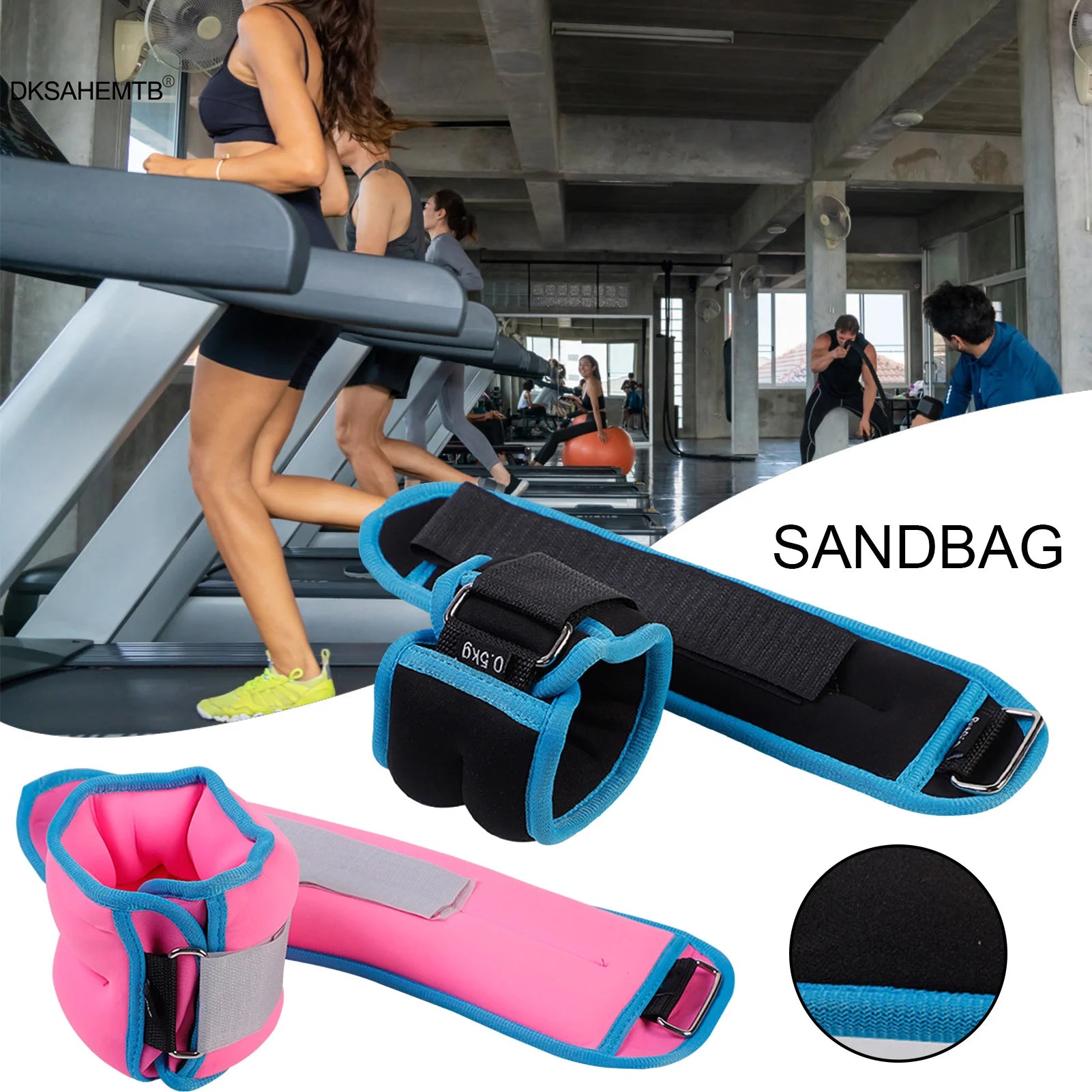 Sandbag Adjustable Wrist & Ankle Straps - Fitness & Exercise - Active Originals 