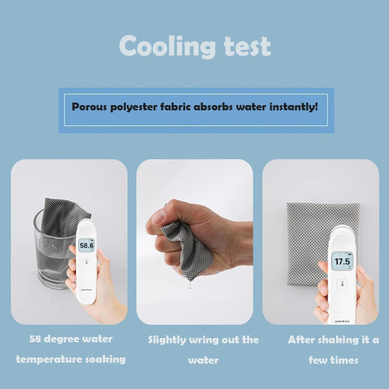 Cooling test of Wristbands - Fitness & Exercise - Active Originals