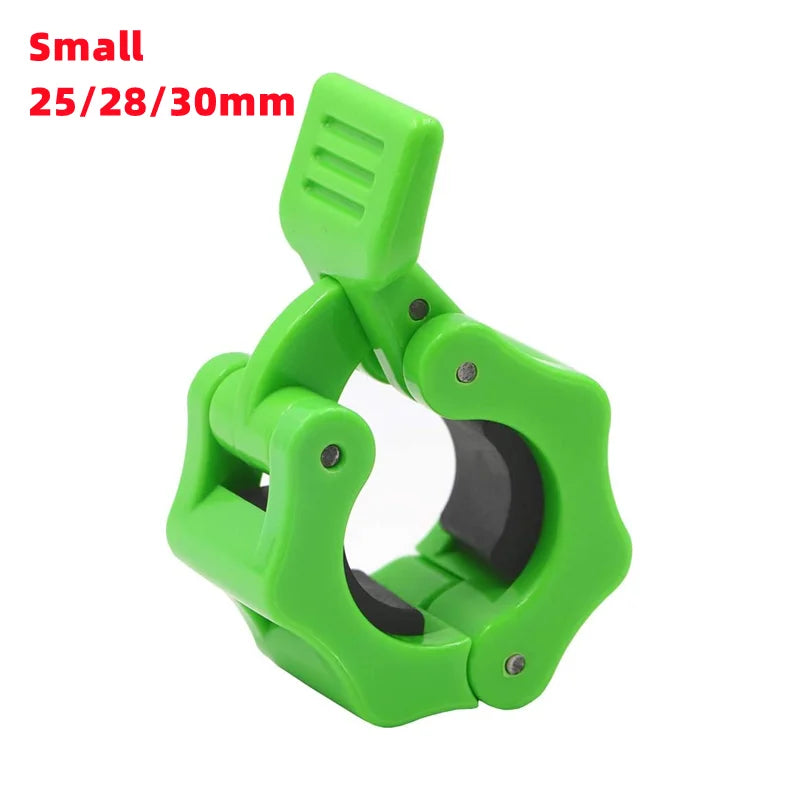 Small Size Green Quick Release Barbell Clips - Fitness & Exercise - Active Originals