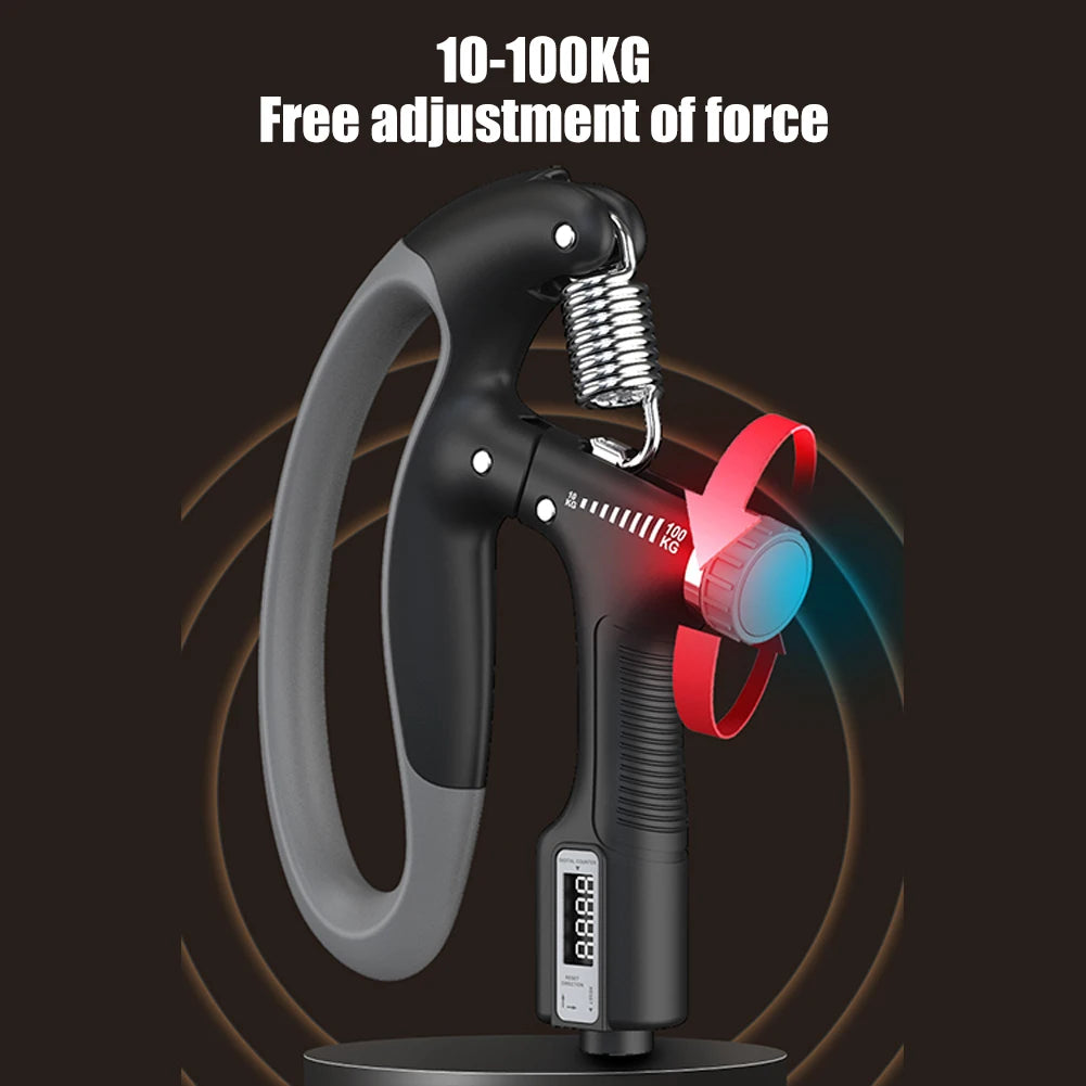 10-100KG Adjustable Heavy Gripper Fitness Hand Grip Strengthener Spring Finger Expander Muscle Training Hand Fitness Equipment